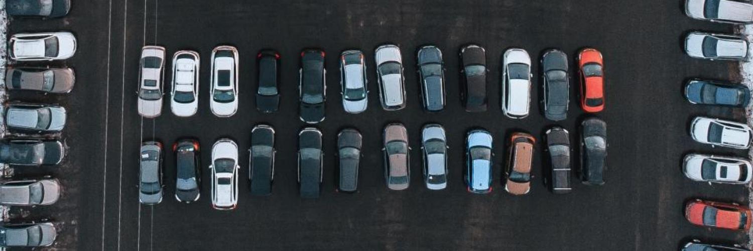 cars on a parking lot