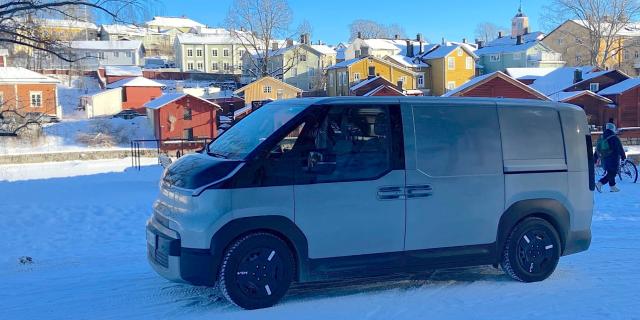 Arval Suomen talvitestiraportti: Sähköpakettiauto talvimaisemassa
